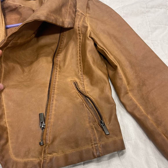 Faux Leather Jacket - Picture 7 of 9